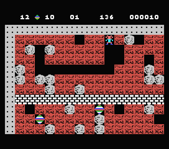 Boulder Dash screenshot 2 for MSX